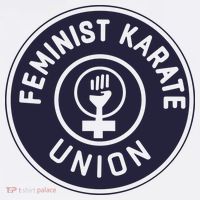 Feminist Karate Union Mousepad thumb 1
