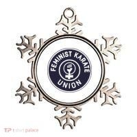 Feminist Karate Union Ornament thumb 0