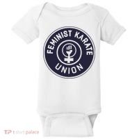 Feminist Karate Union Baby Bodysuit thumb 0