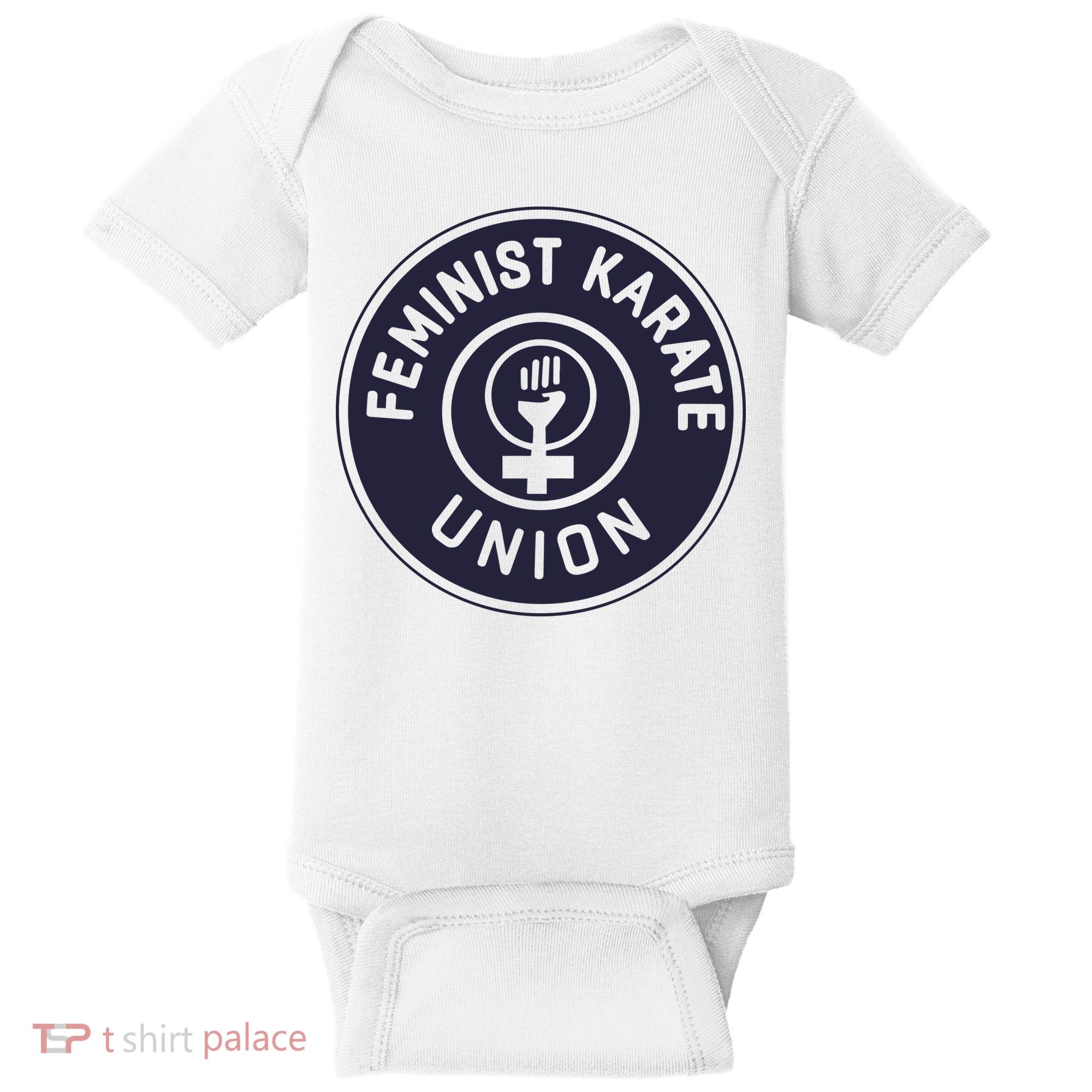 Feminist Karate Union Baby Bodysuit