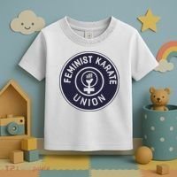 Feminist Karate Union Toddler T-Shirt thumb 3