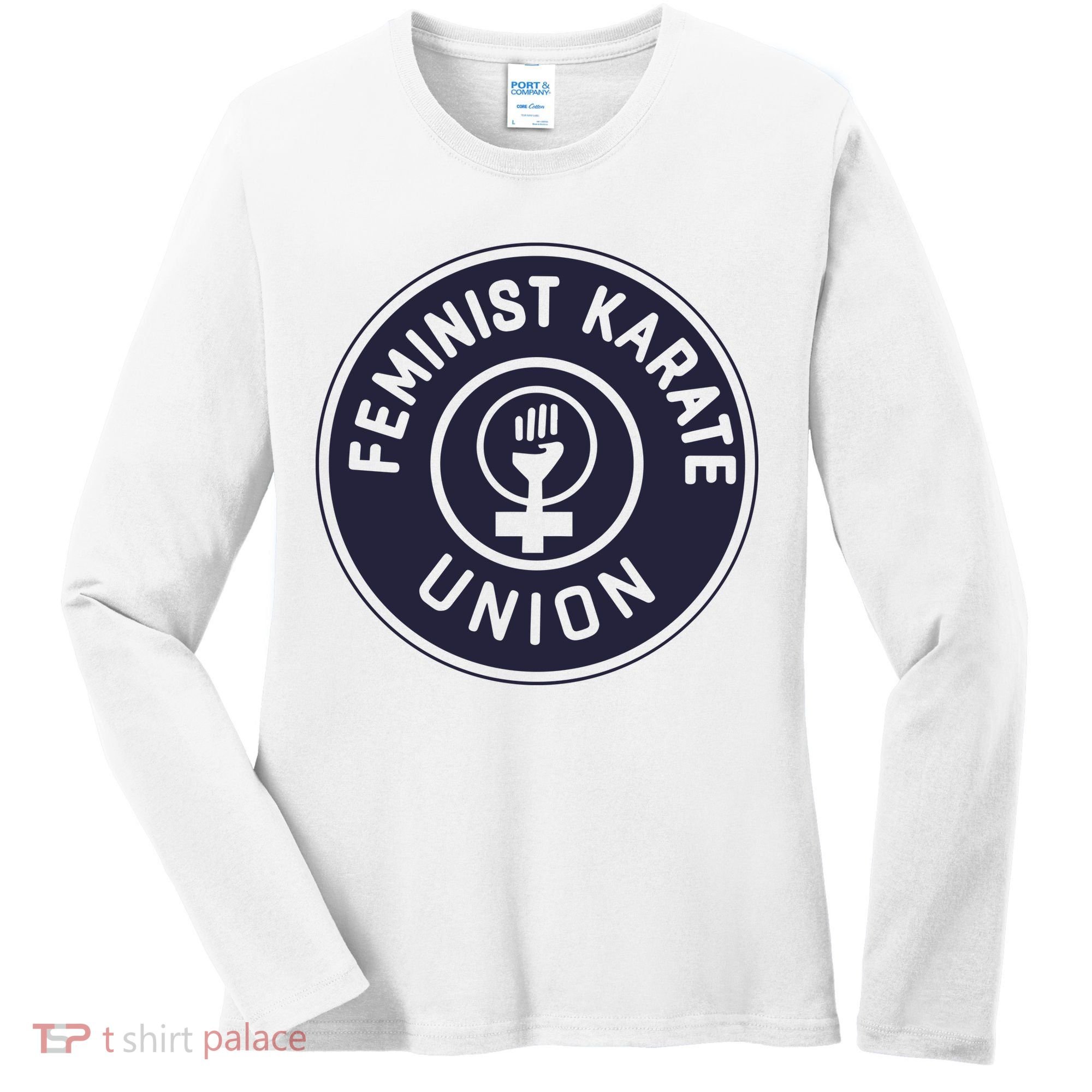 Feminist Karate Union Women's Long Sleeve Shirt