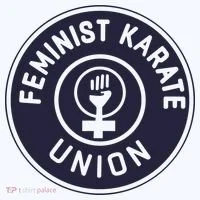 Feminist Karate Union Women's T-Shirt thumb 6