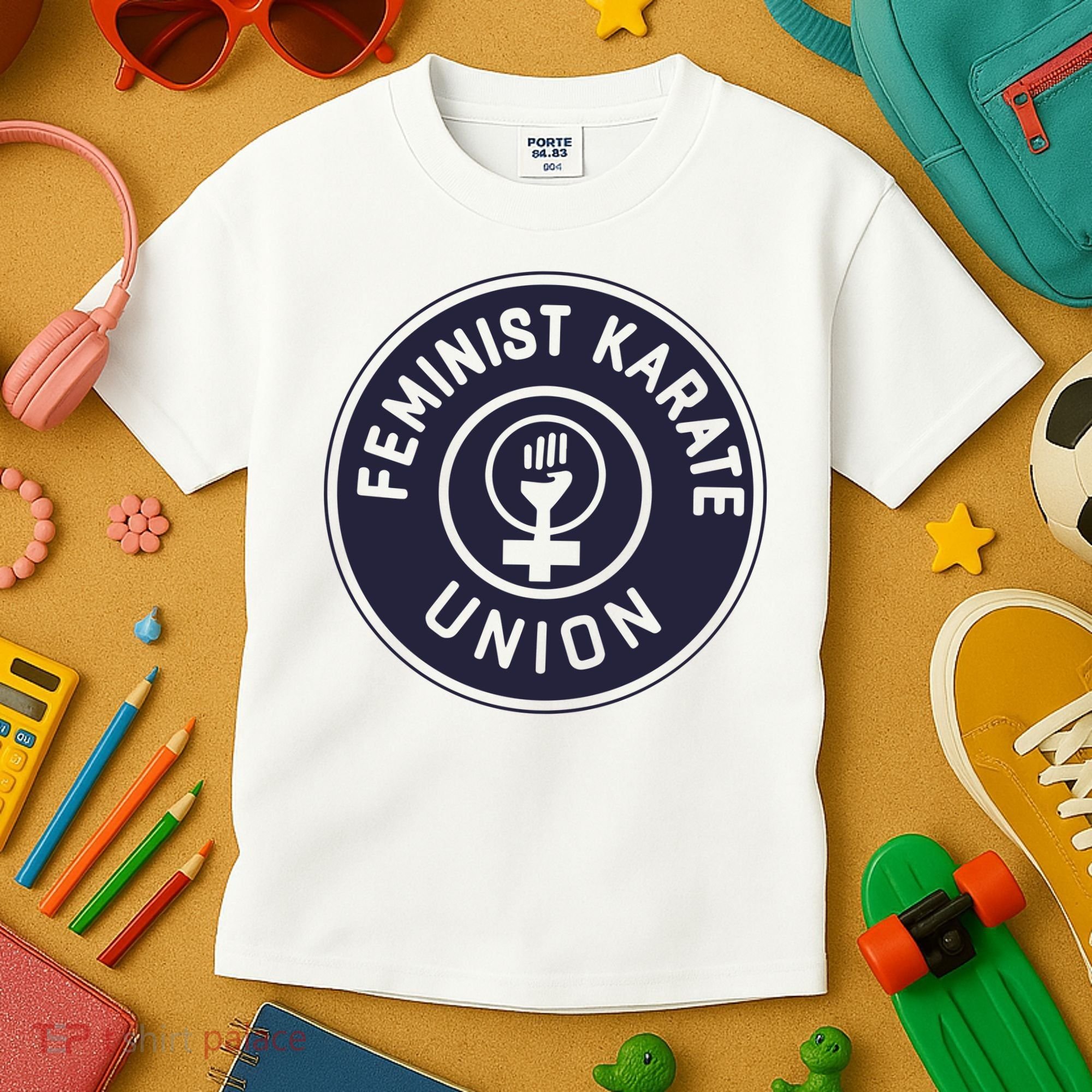 Feminist Karate Union Kids T-Shirt
