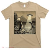 Funny Kaiju UFO Loch Ness Sasquatch Monster Alien Bruh T-Shirt thumb 0