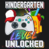 Funny Kindergarten Unlocked Video Gamer Women's Hoodie thumb 2