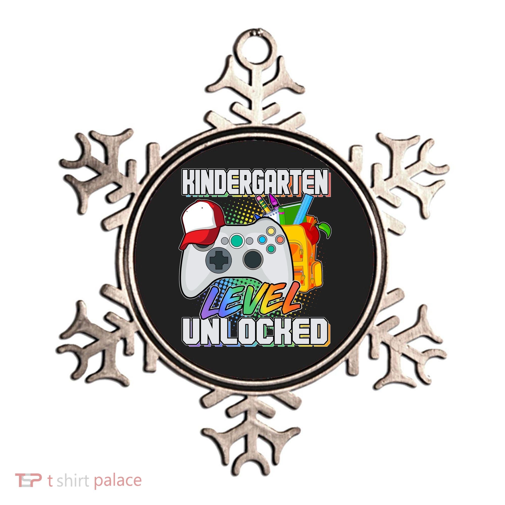 Funny Kindergarten Unlocked Video Gamer Ornament