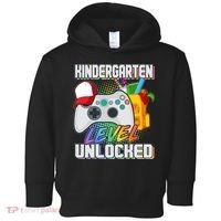 Funny Kindergarten Unlocked Video Gamer Toddler Hoodie thumb 0