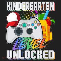 Funny Kindergarten Unlocked Video Gamer Golf Towel thumb 3