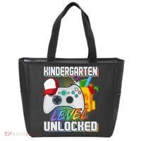 Funny Kindergarten Unlocked Video Gamer Tote Bag thumb 0