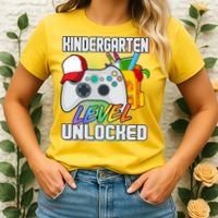 Funny Kindergarten Unlocked Video Gamer Women's T-Shirt thumb 2