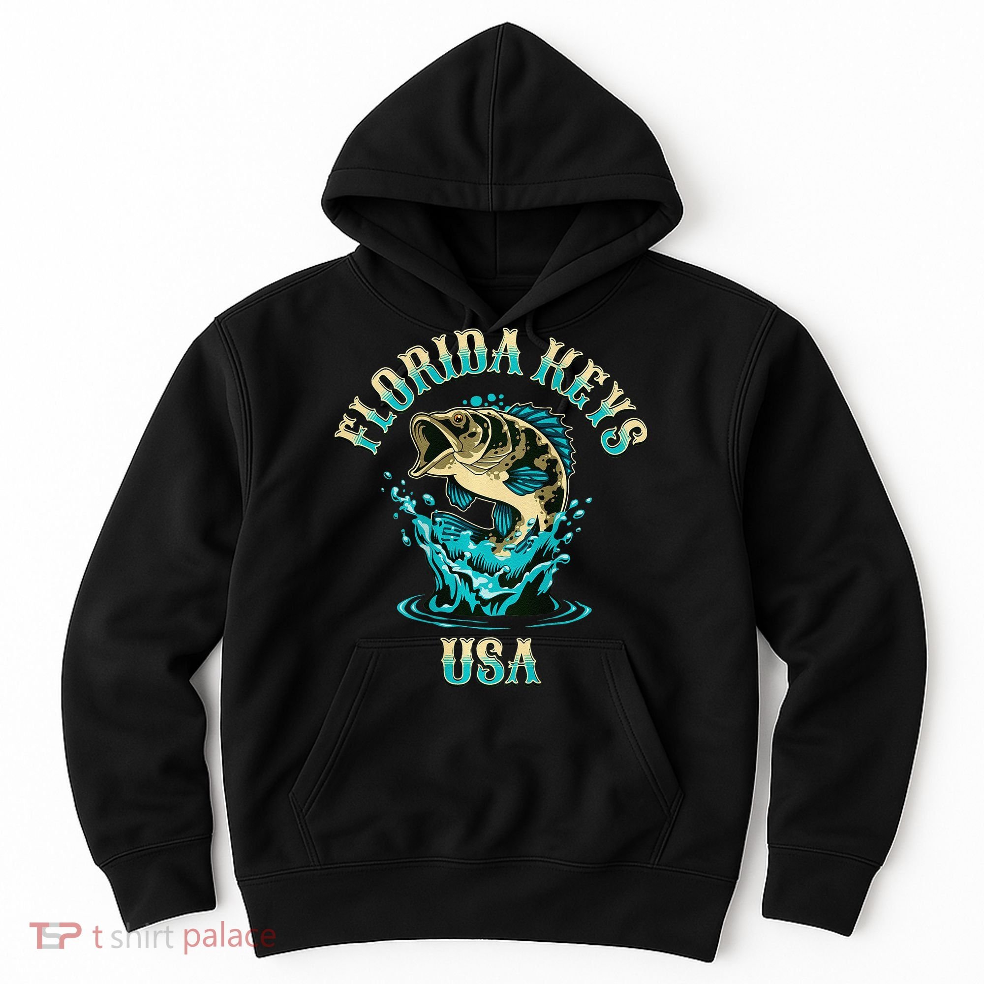 Florida Keys Usa Fishing Hoodie