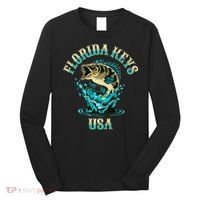 Florida Keys Usa Fishing Long Sleeve Shirt thumb 0