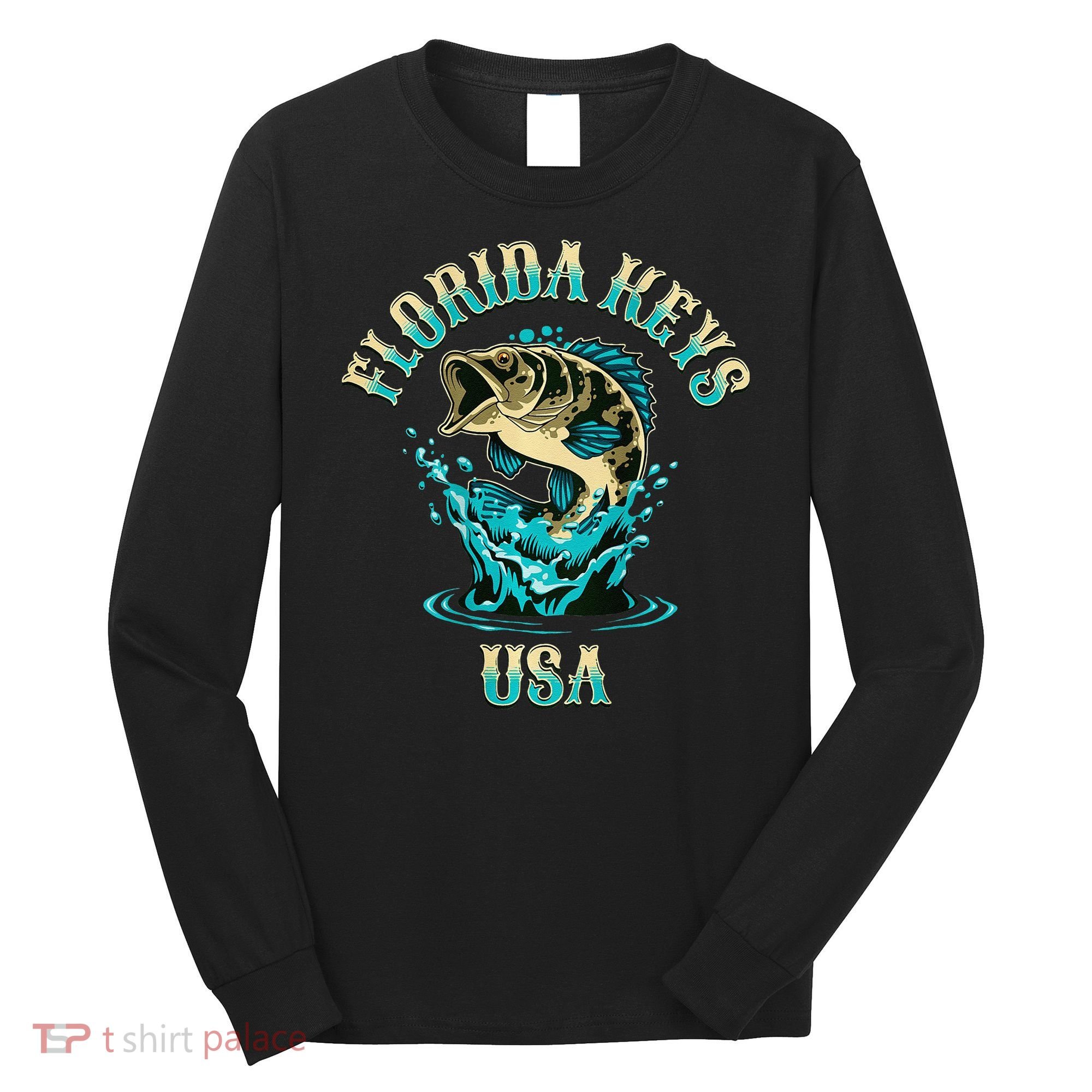 Florida Keys Usa Fishing Long Sleeve Shirt