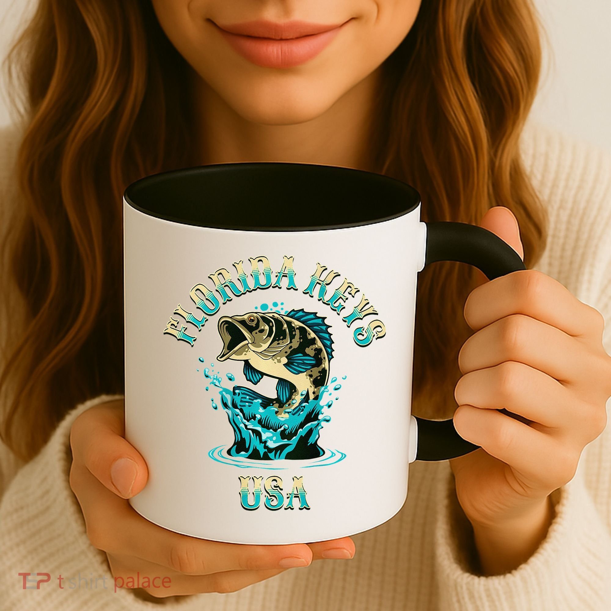 Florida Keys Usa Fishing Coffee Mug