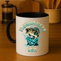 Florida Keys Usa Fishing Coffee Mug thumb 4