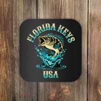 Florida Keys Usa Fishing Coaster thumb 0