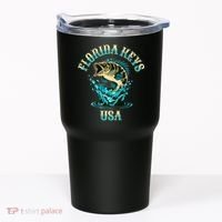 Florida Keys Usa Fishing Tumbler thumb 0
