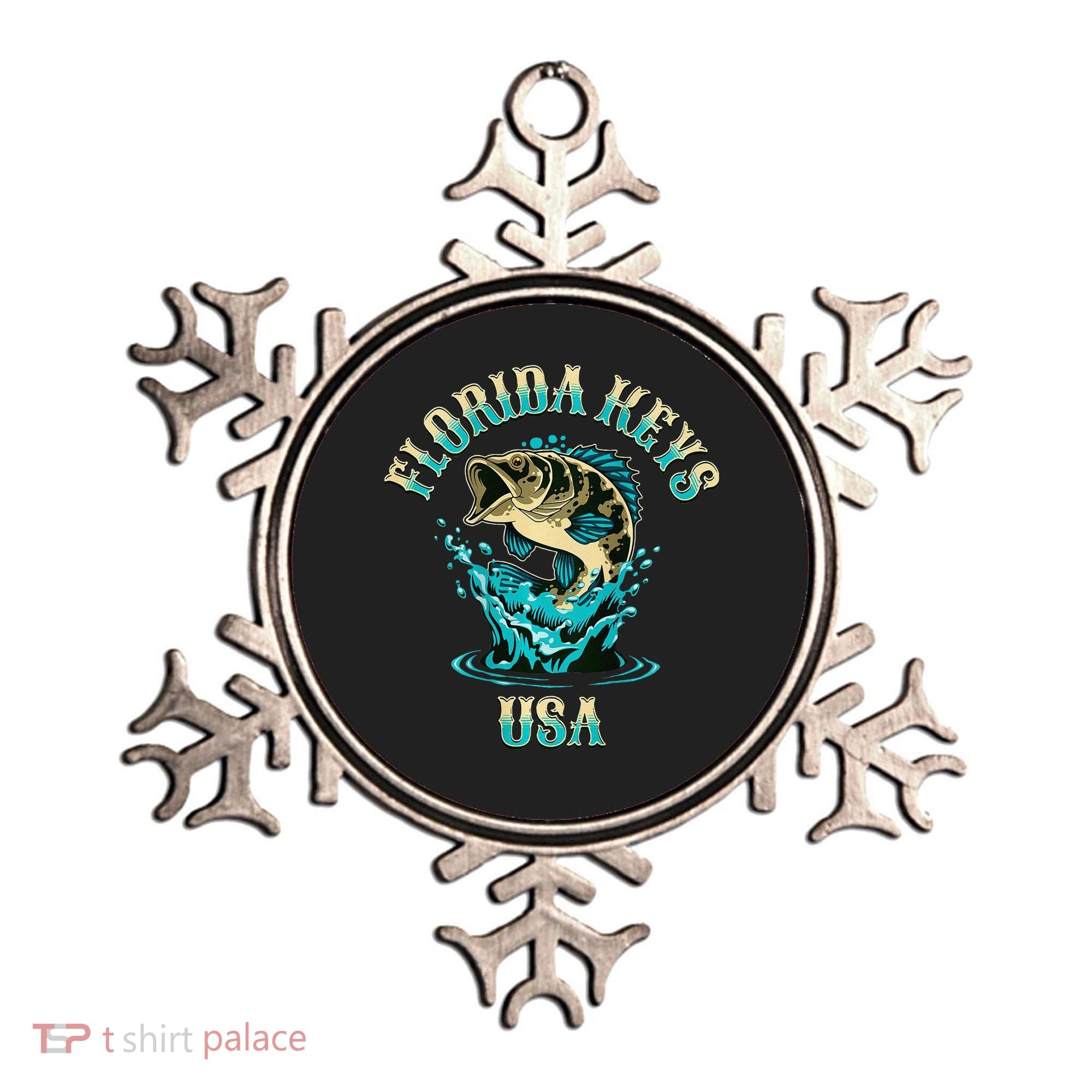 Florida Keys Usa Fishing Ornament