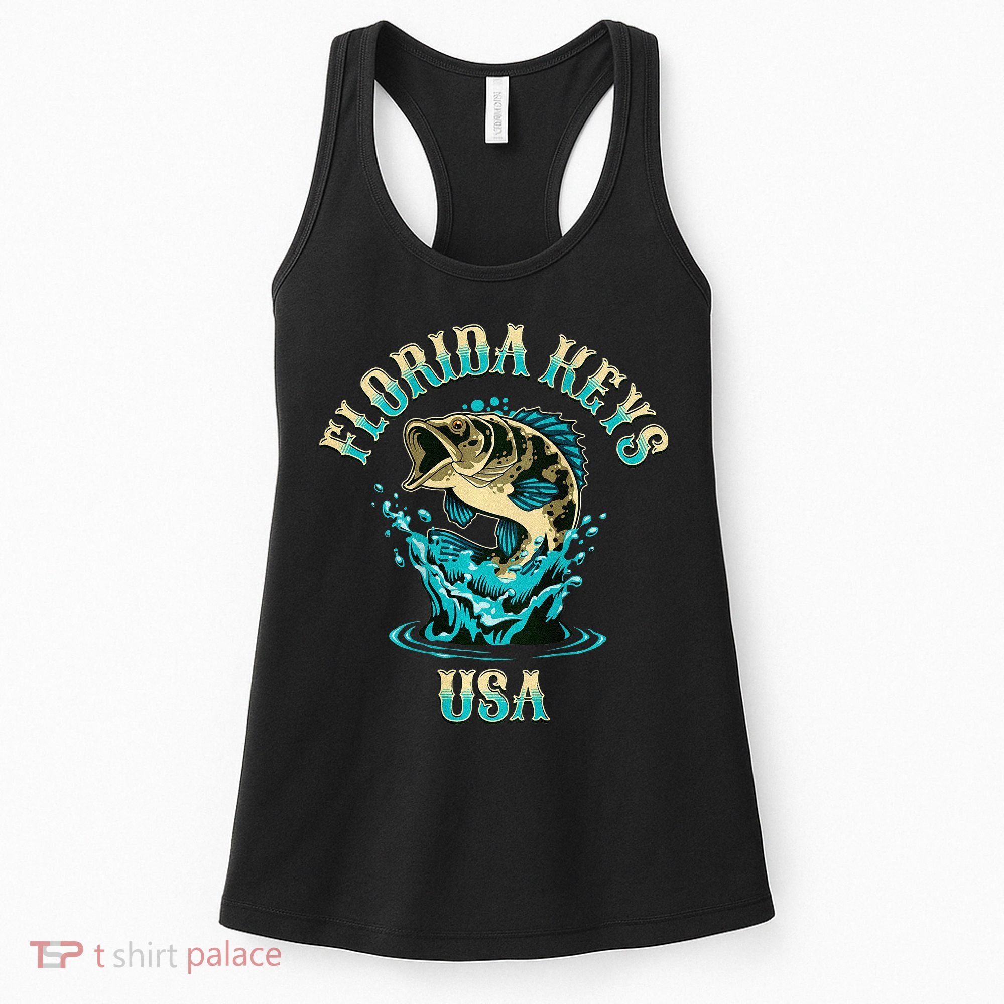 Florida Keys Usa Fishing Women's Tank Top