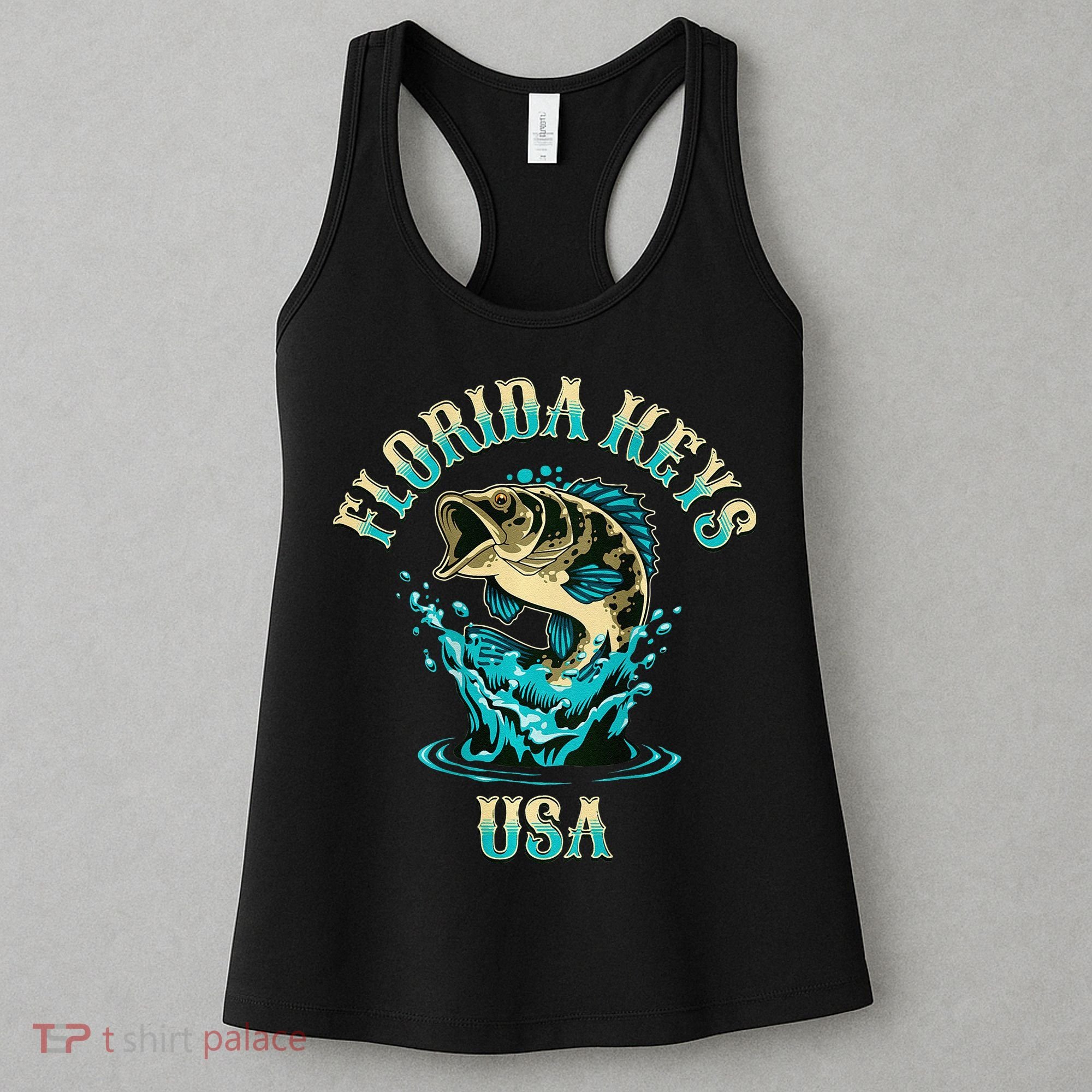 Florida Keys Usa Fishing Women's Tank Top