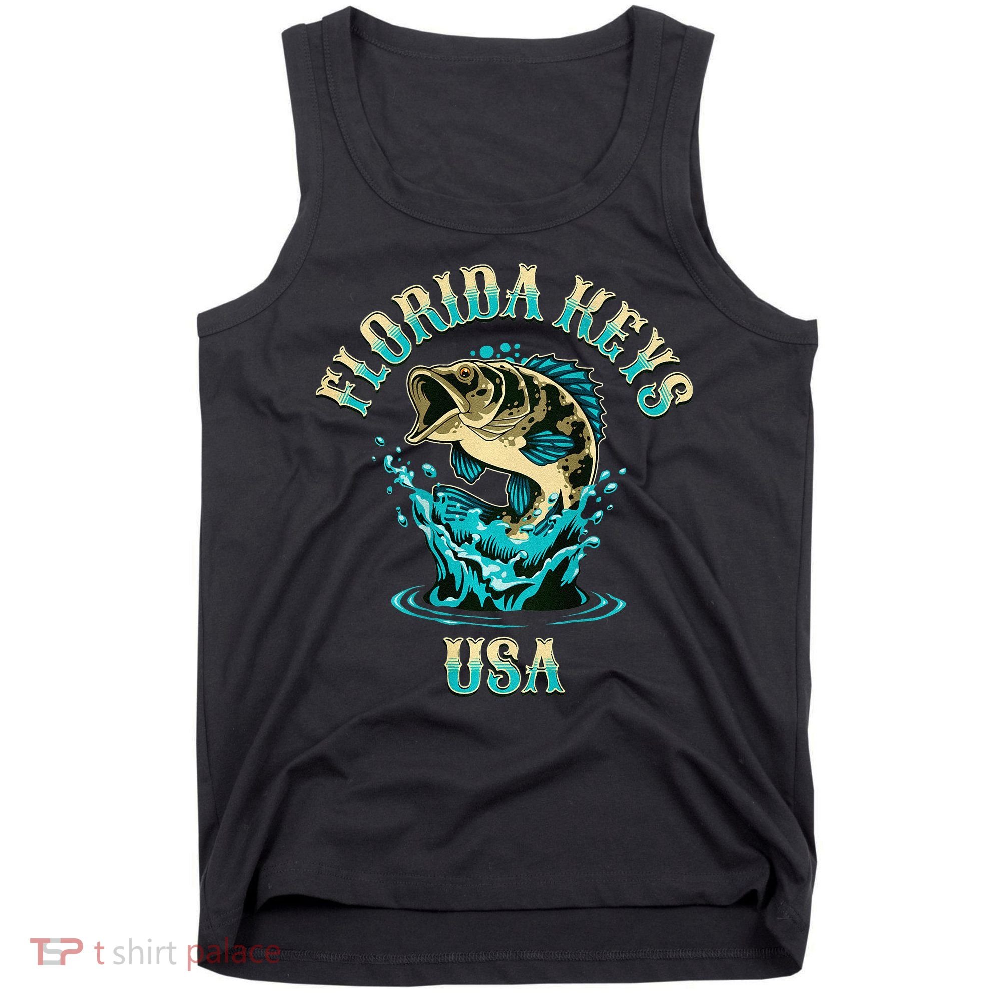 Florida Keys Usa Fishing Tank Top