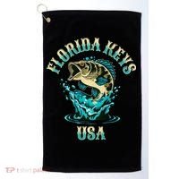 Florida Keys Usa Fishing Golf Towel thumb 0