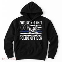 Future K9 Unit Police Officer Proud Law Enforcement Hoodie thumb 0