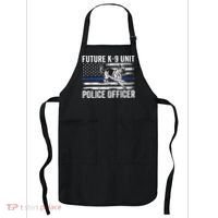 Future K9 Unit Police Officer Proud Law Enforcement Apron thumb 0