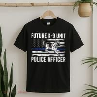Future K9 Unit Police Officer Proud Law Enforcement T-Shirt thumb 2