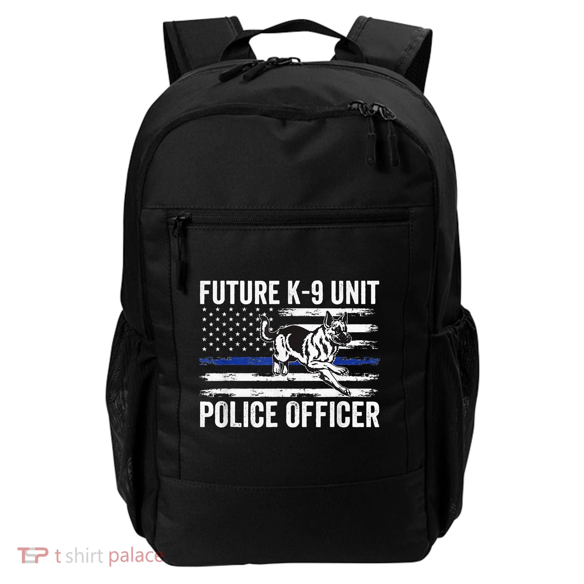 Future K9 Unit Police Officer Proud Law Enforcement Backpack