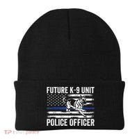 Future K9 Unit Police Officer Proud Law Enforcement Beanie thumb 0