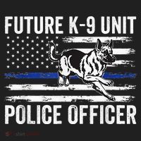 Future K9 Unit Police Officer Proud Law Enforcement Beanie thumb 2