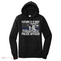 Future K9 Unit Police Officer Proud Law Enforcement Women's Hoodie thumb 0