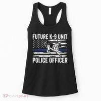 Future K9 Unit Police Officer Proud Law Enforcement Women's Tank Top thumb 0