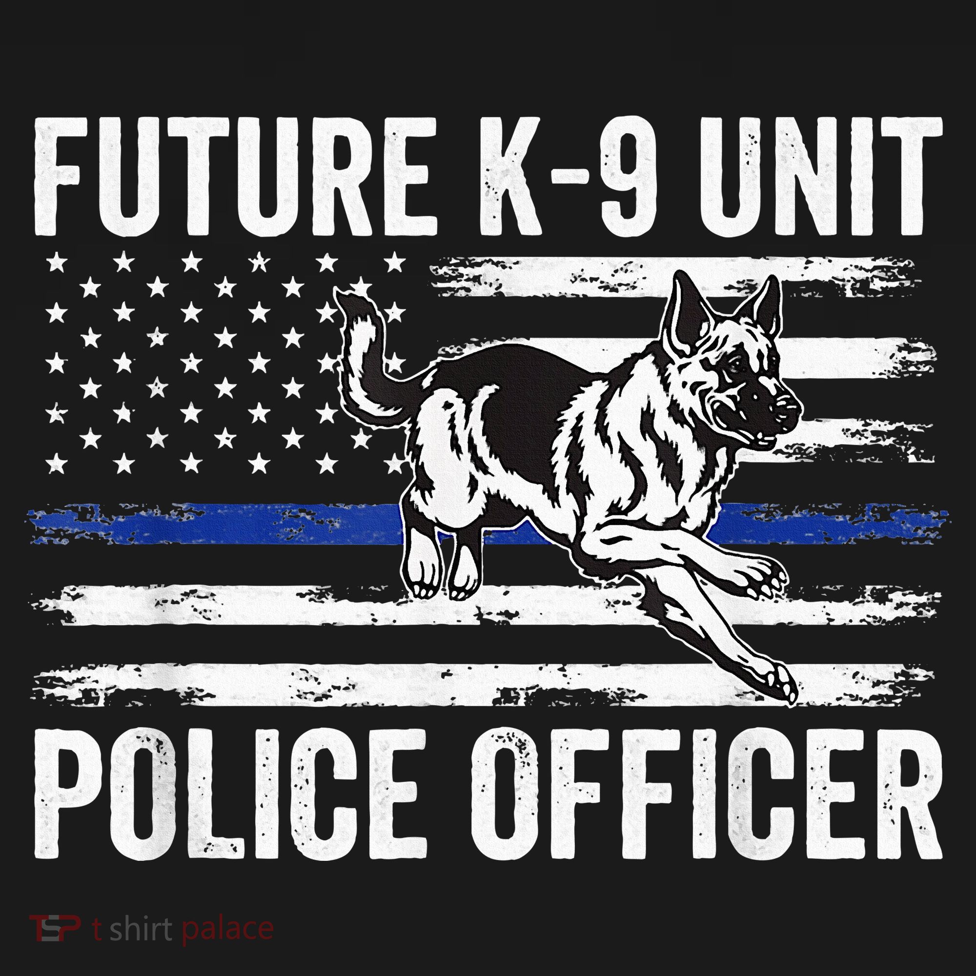 Future K9 Unit Police Officer Proud Law Enforcement Women's Tank Top