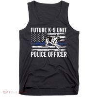 Future K9 Unit Police Officer Proud Law Enforcement Tank Top thumb 0