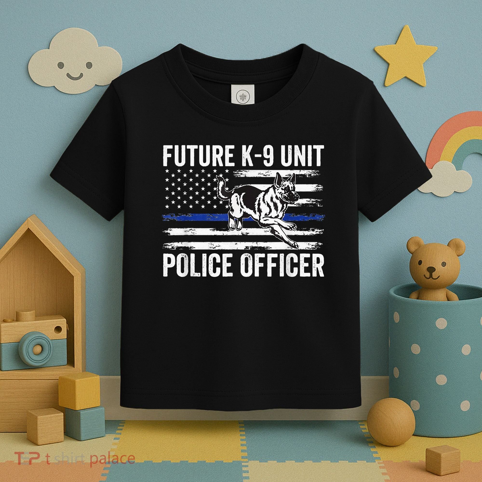 Future K9 Unit Police Officer Proud Law Enforcement Toddler T-Shirt
