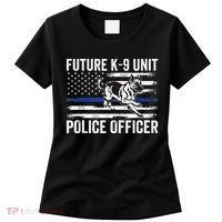 Future K9 Unit Police Officer Proud Law Enforcement Women's T-Shirt thumb 0