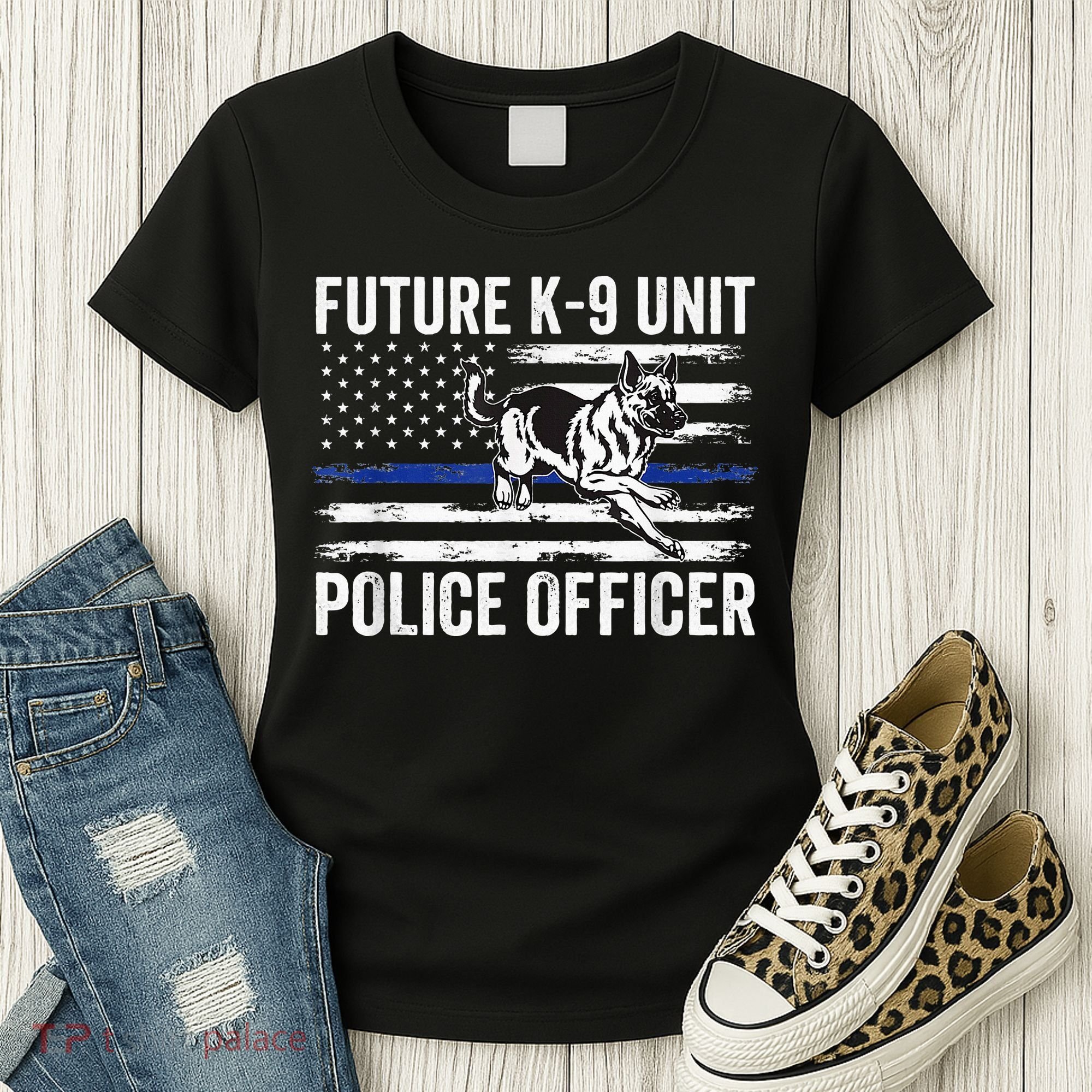 Future K9 Unit Police Officer Proud Law Enforcement Women's T-Shirt