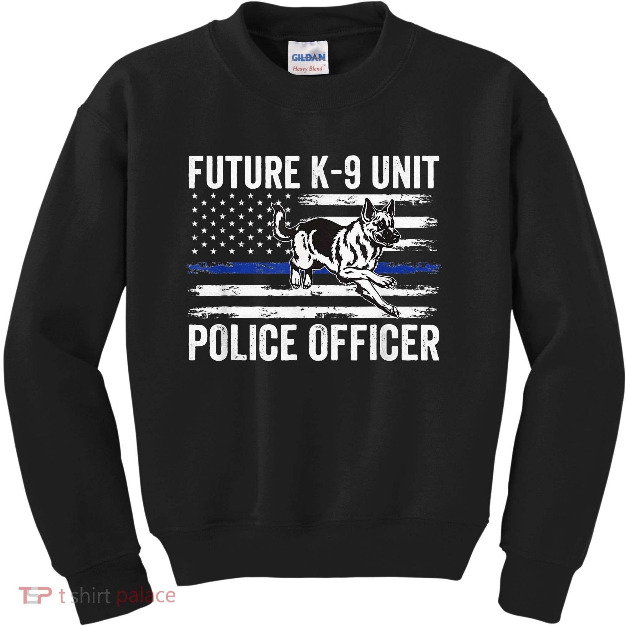 Future K9 Unit Police Officer Proud Law Enforcement Kids Sweatshirt
