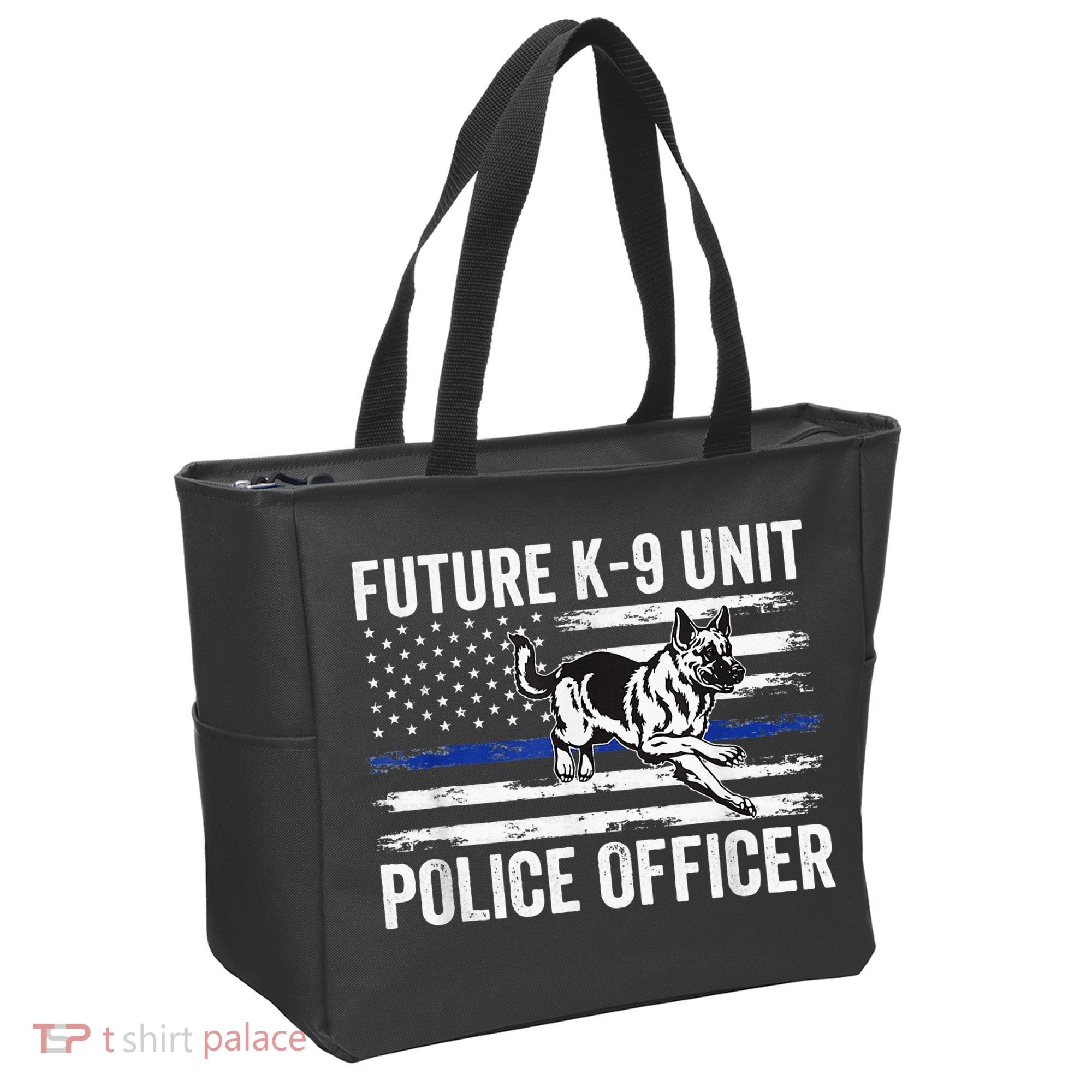 Future K9 Unit Police Officer Proud Law Enforcement Tote Bag