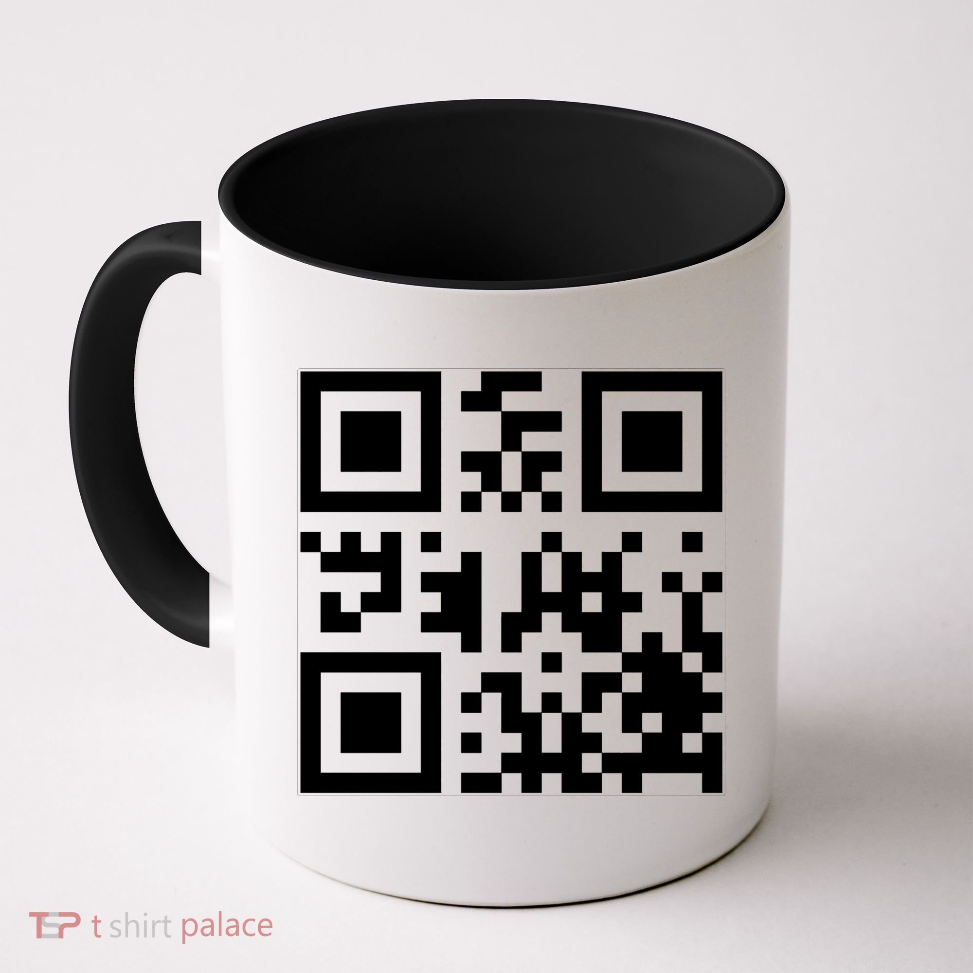Fuc K You Q R Code Coffee Mug