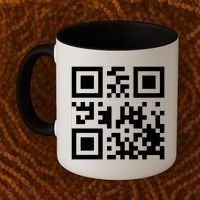 Fuc K You Q R Code Coffee Mug thumb 2
