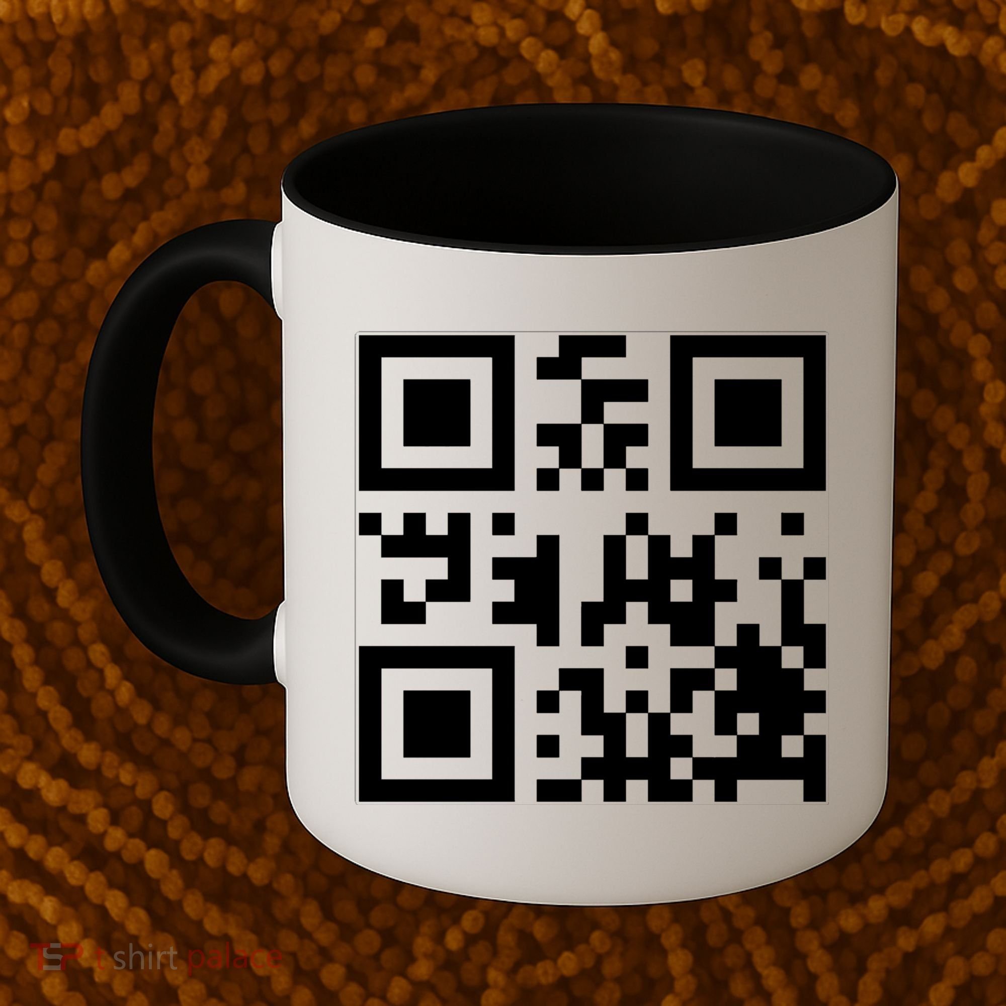 Fuc K You Q R Code Coffee Mug