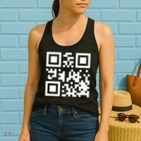 Fuc K You Q R Code Women's Tank Top thumb 2