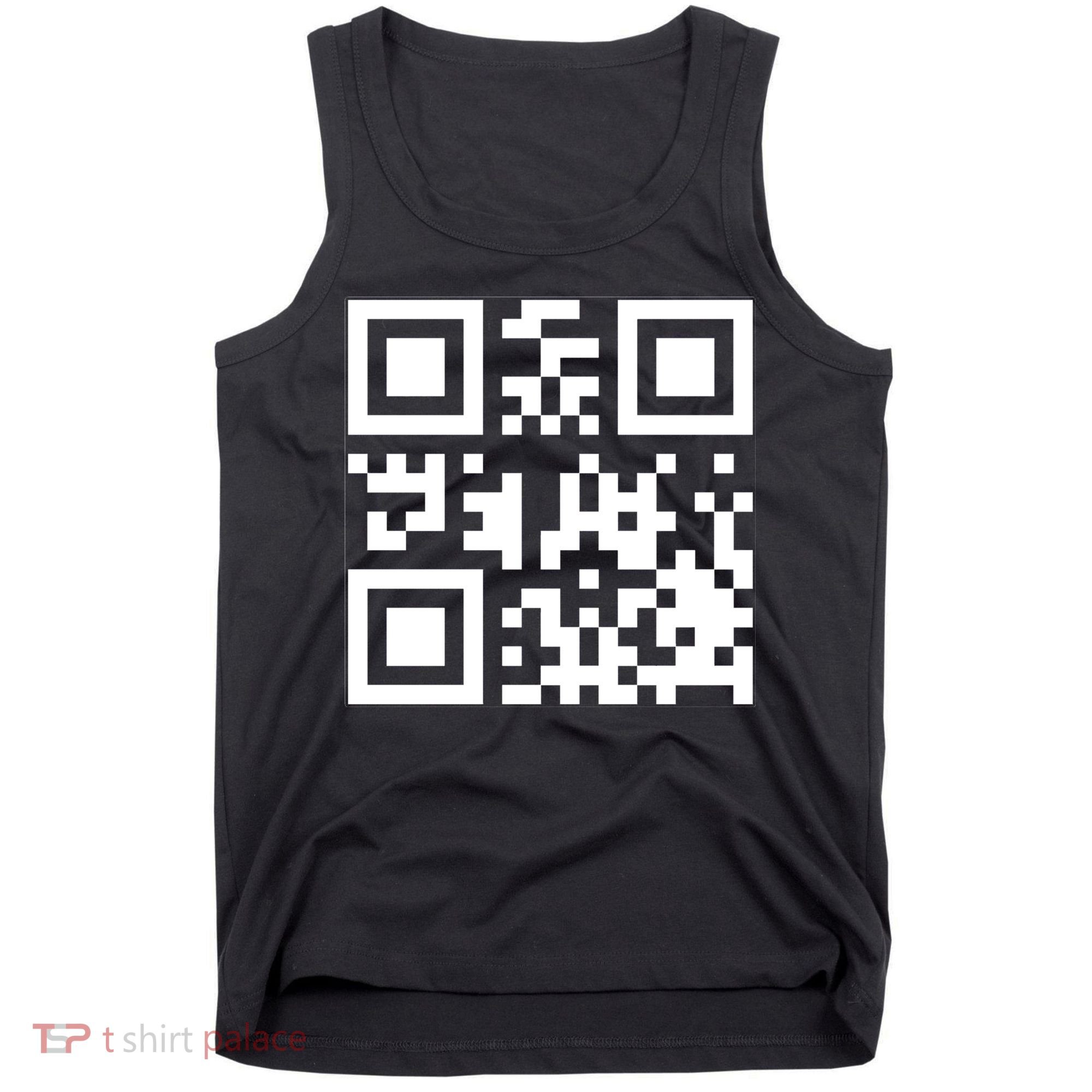 Fuc K You Q R Code Tank Top