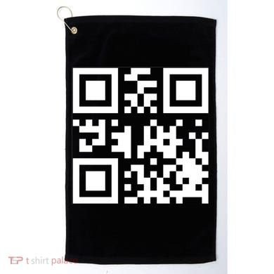 Fuc K You Q R Code Golf Towel