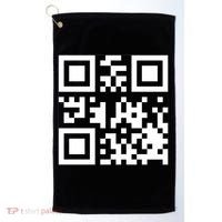 Fuc K You Q R Code Golf Towel thumb 0