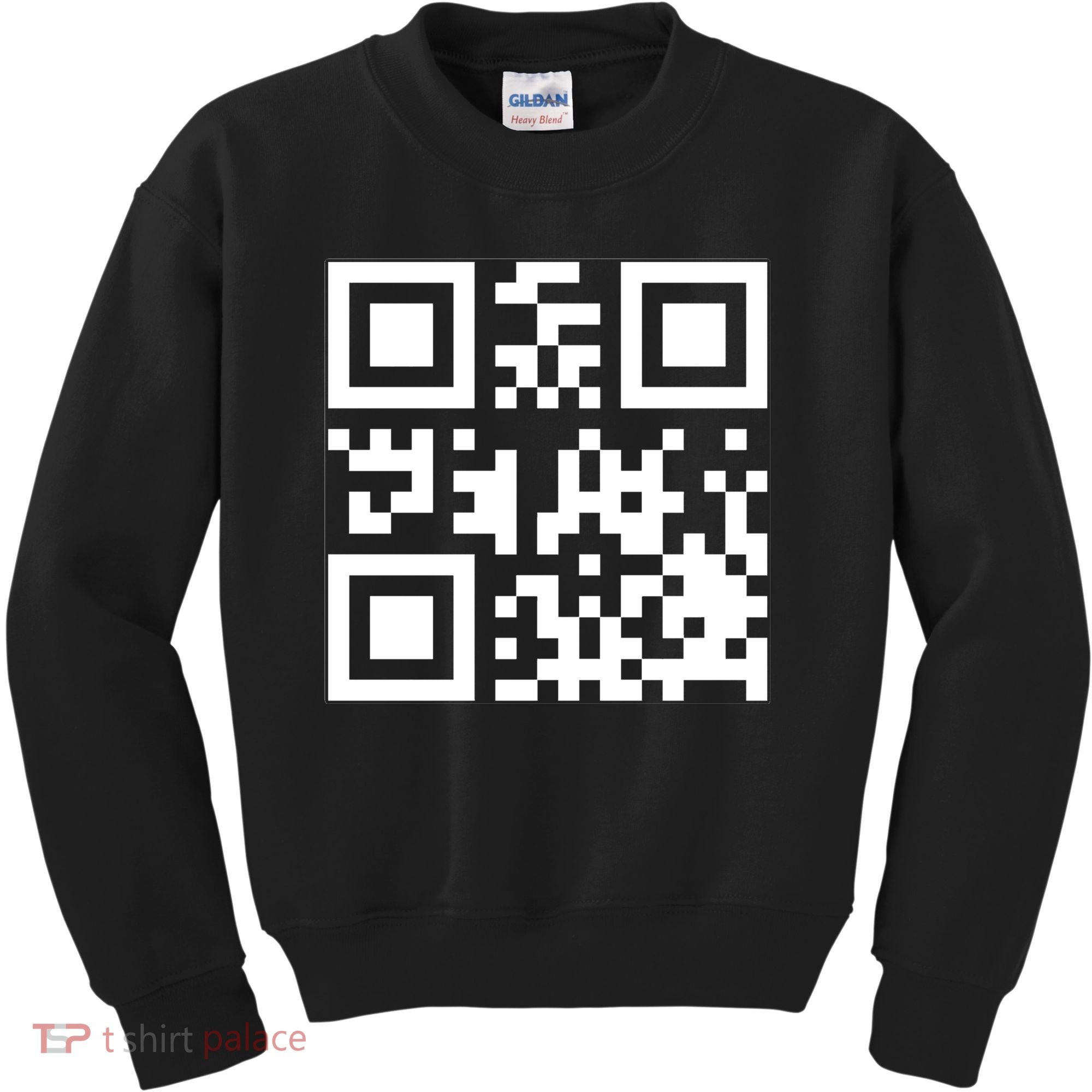 Fuc K You Q R Code Kids Sweatshirt